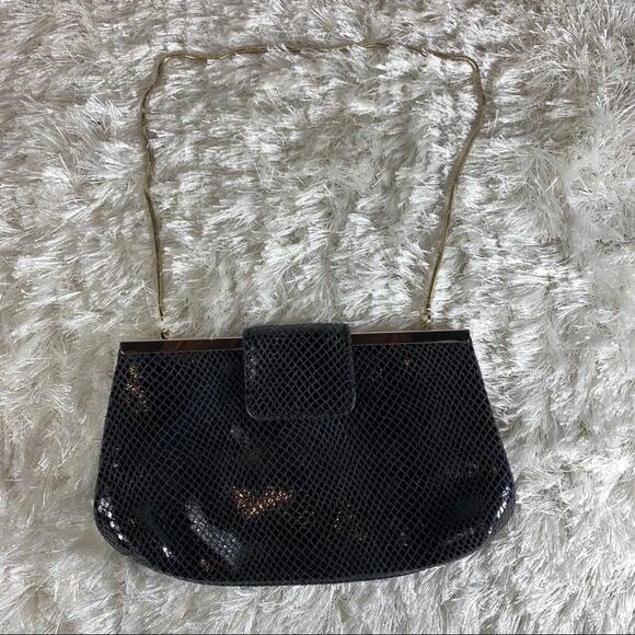 Banana Republic Snake? leather Small Handbag - Picture 1 of 5